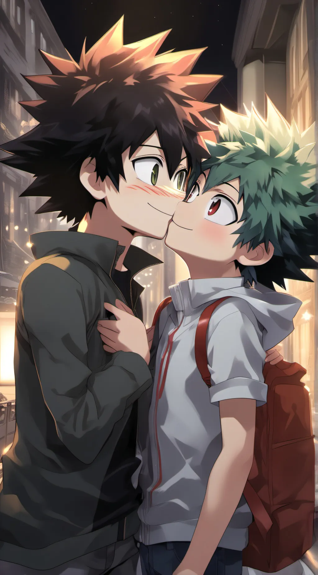 ai character: bakugo background