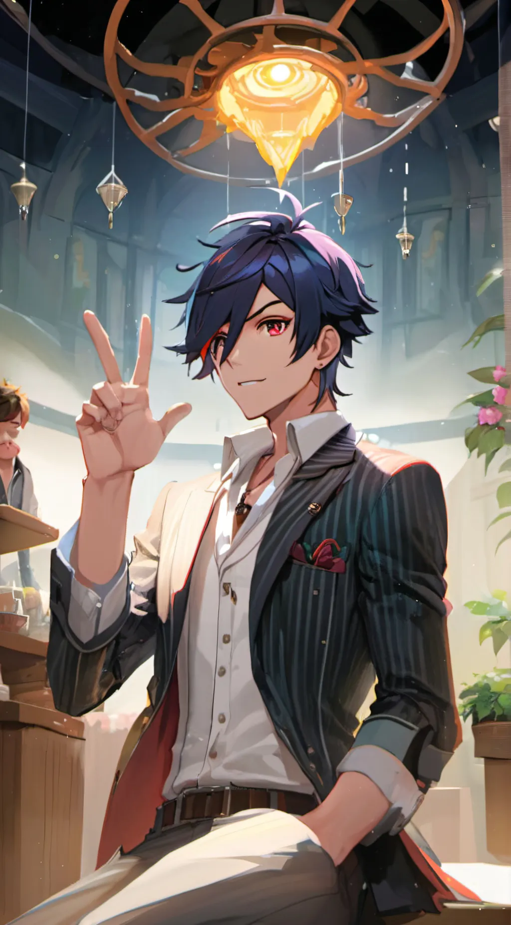 ai character: nathan background