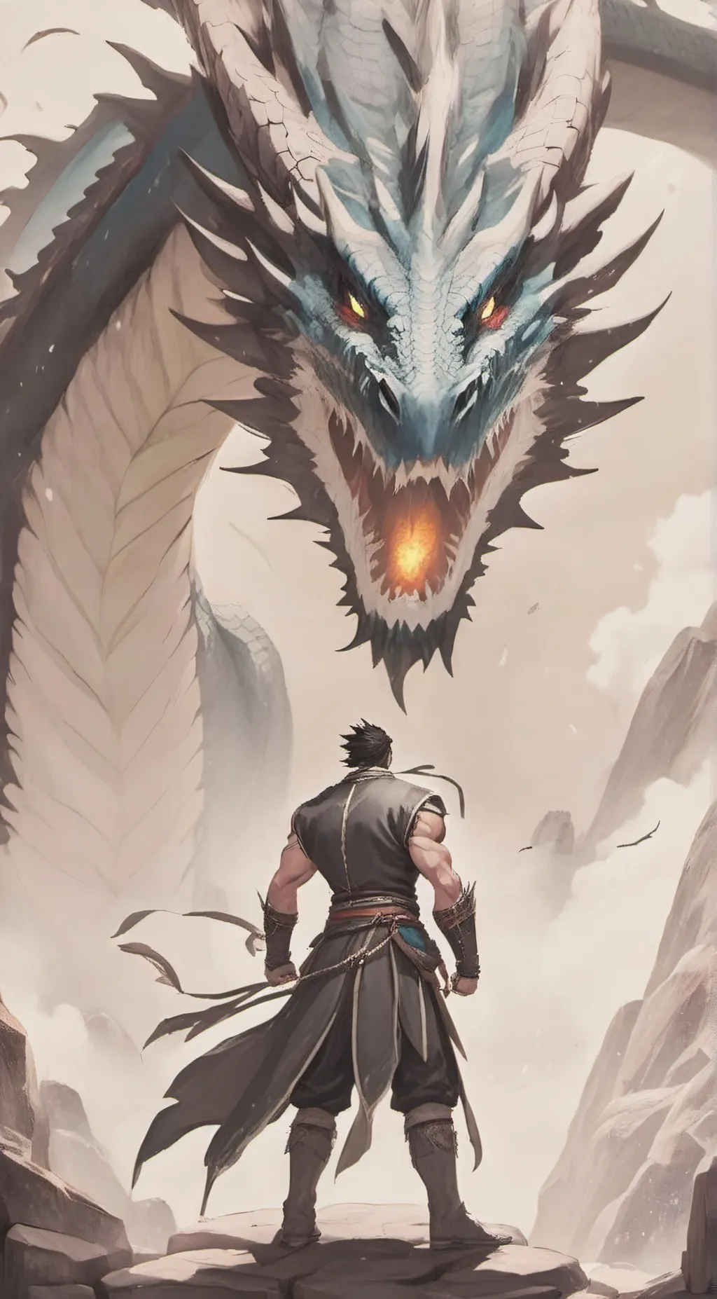 ai character: skyrin background