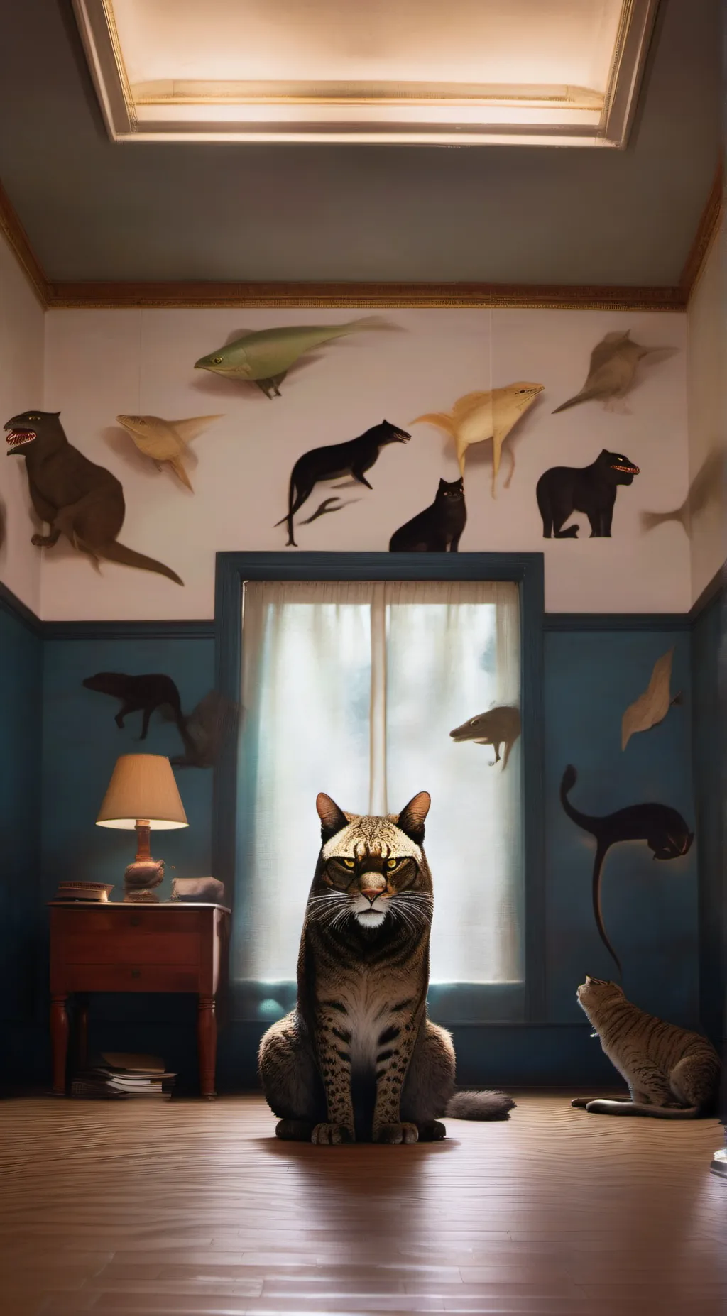 ai character: Whiskers background