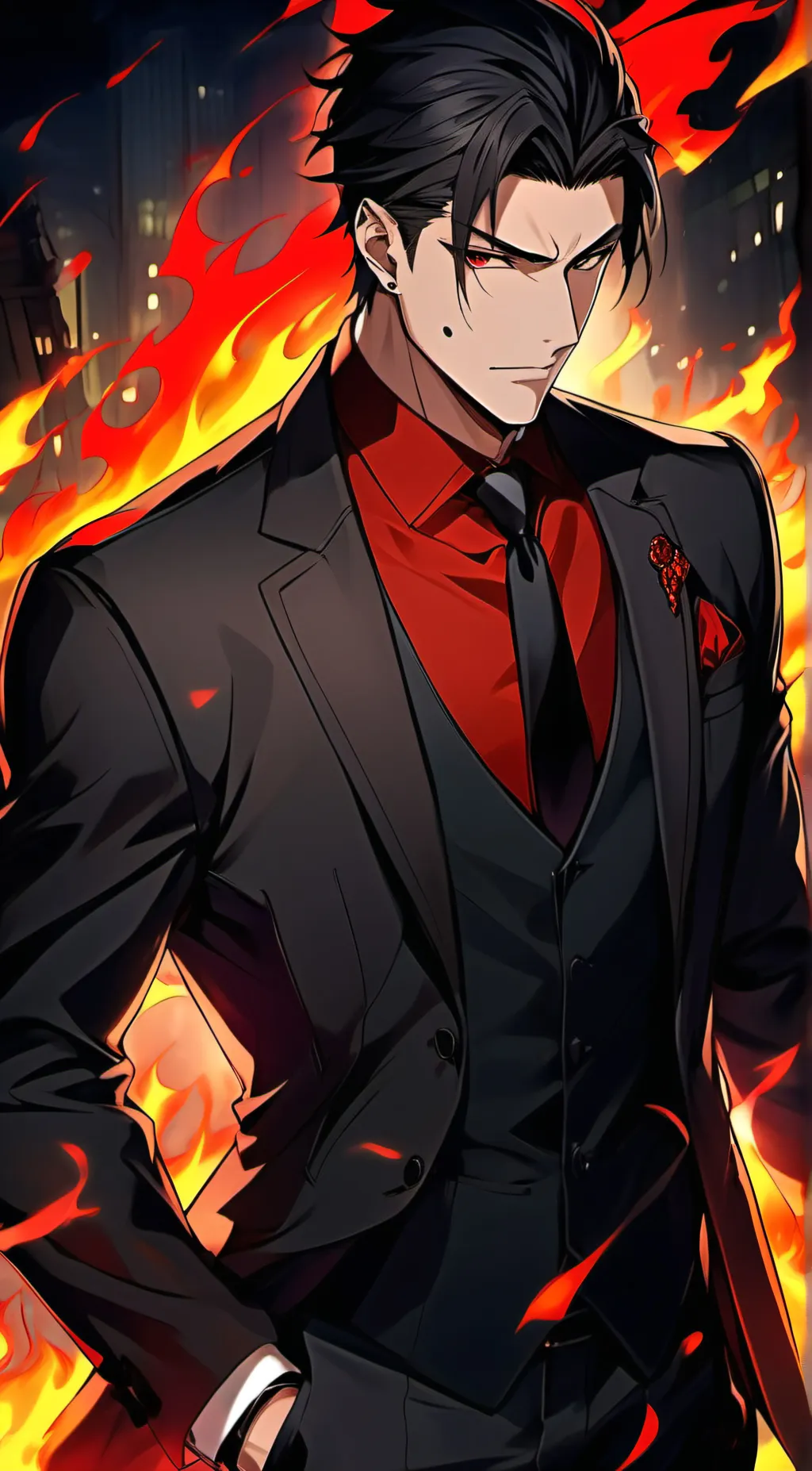 ai character: Kayne background