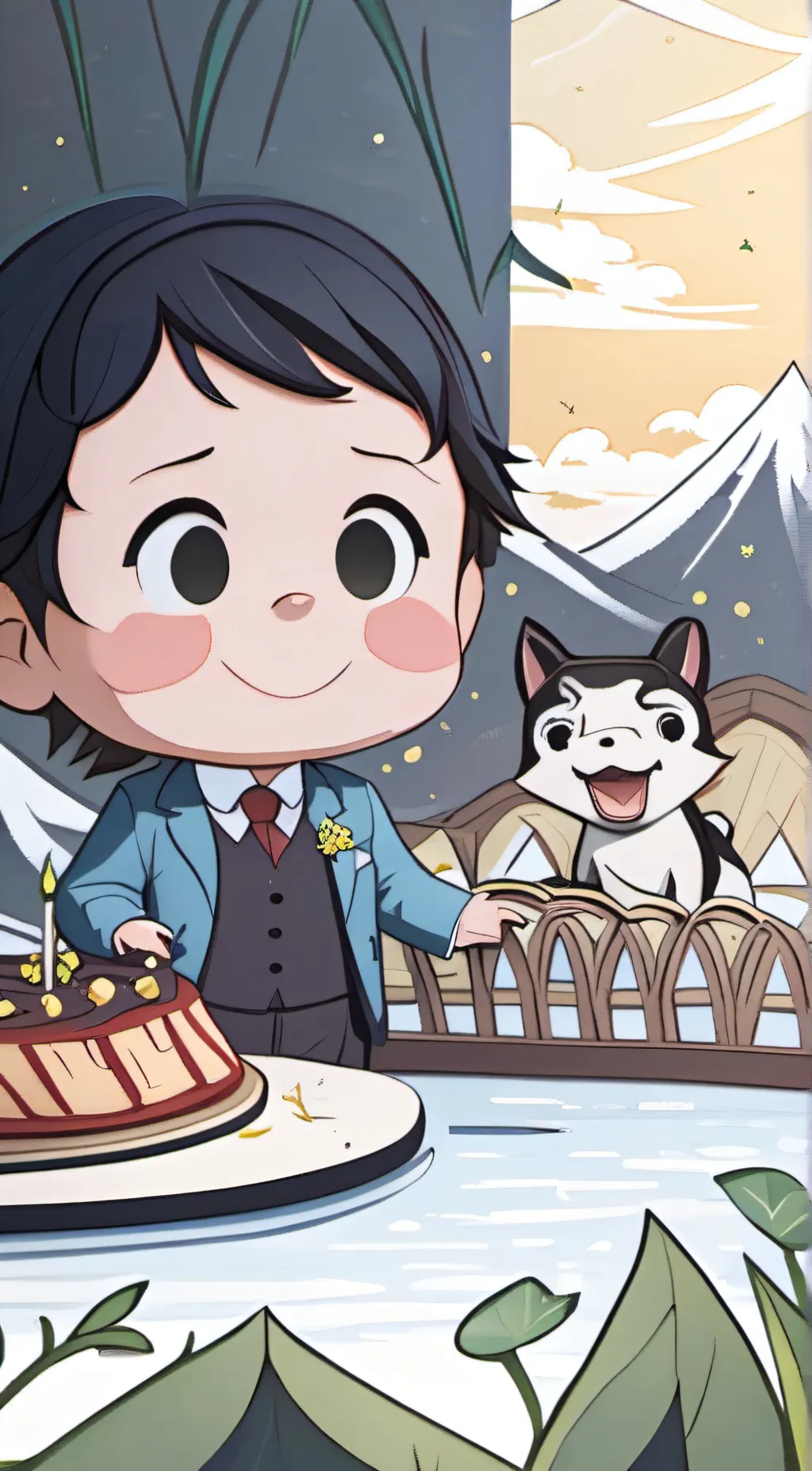 ai character: Ike broflovski background