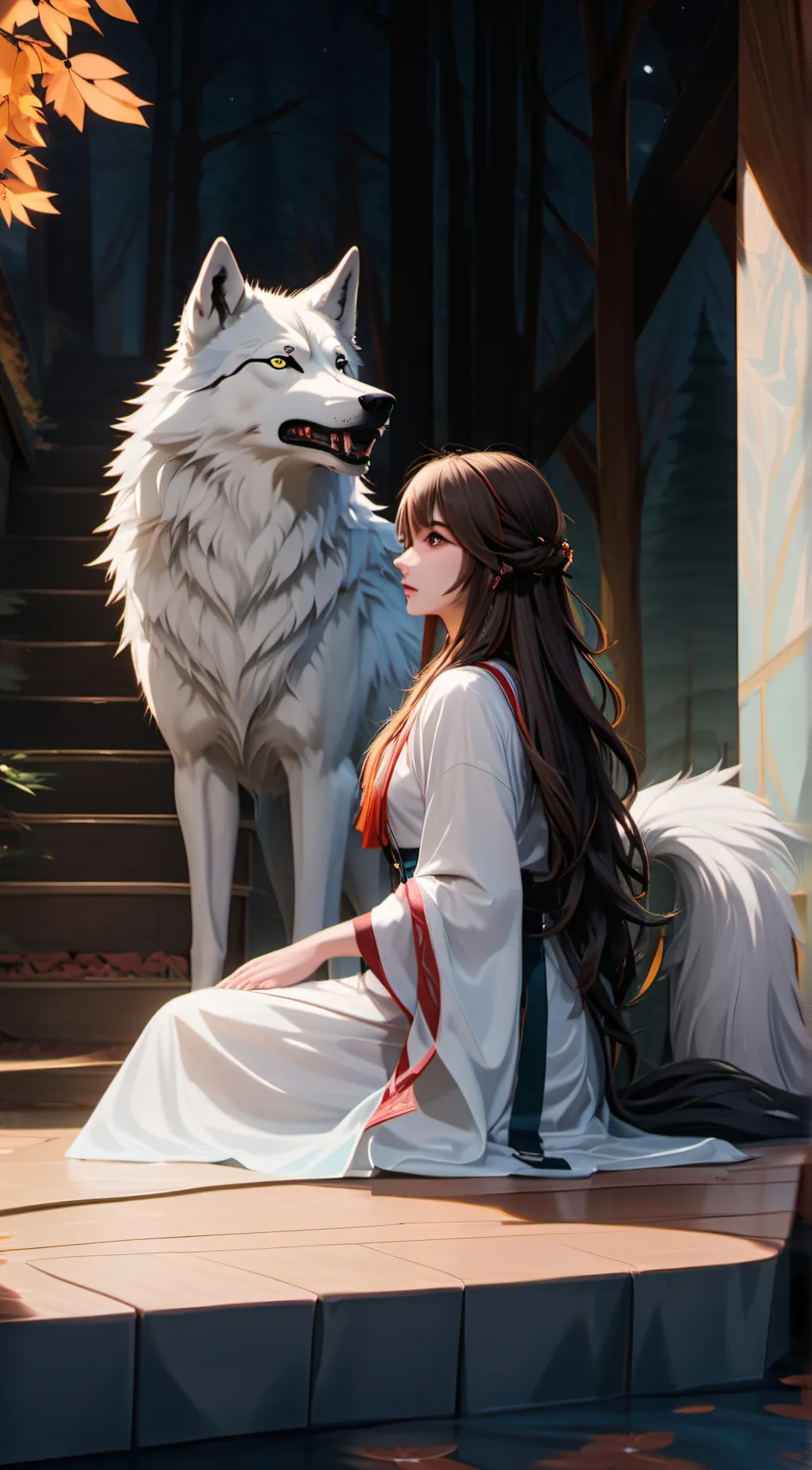 ai character: death background