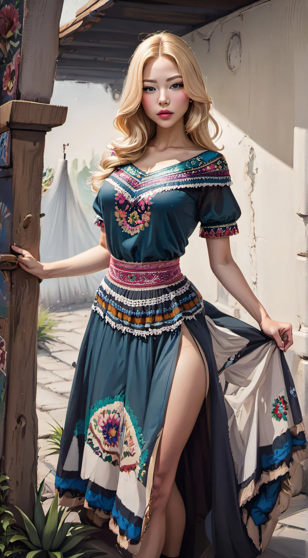 ai character: Erica Kana background