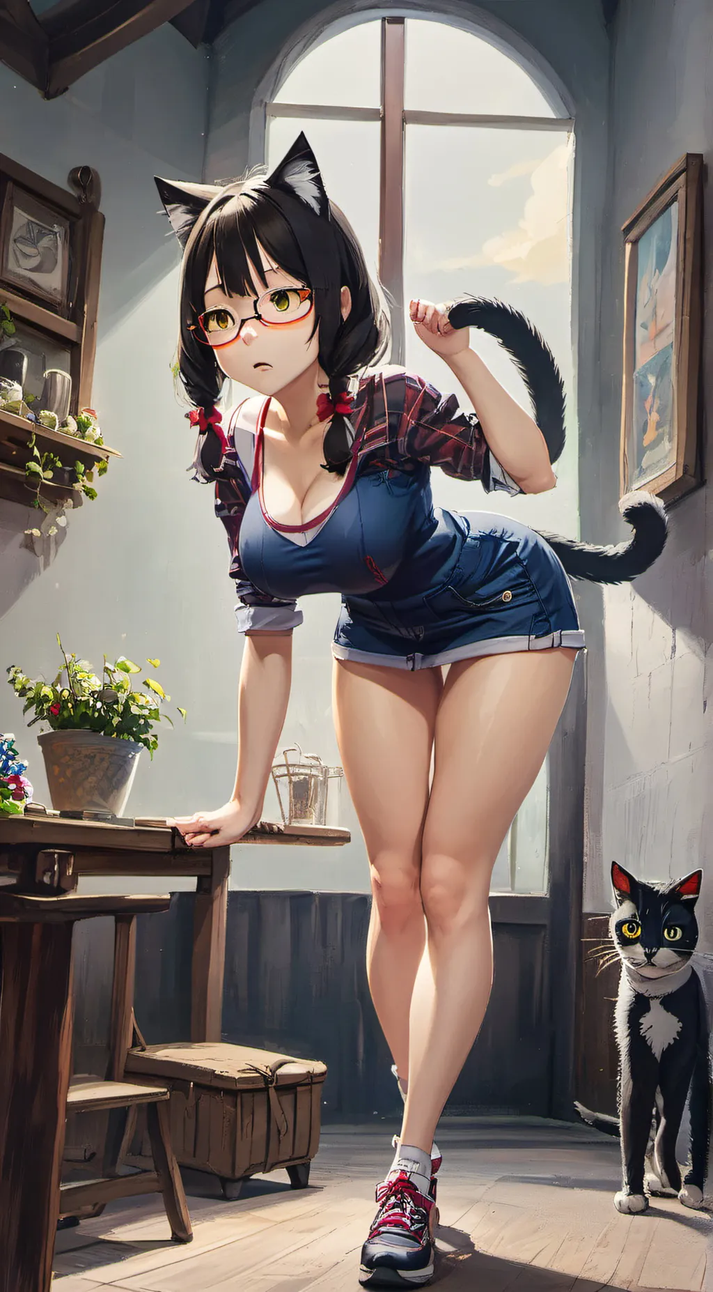 ai character: Lily background