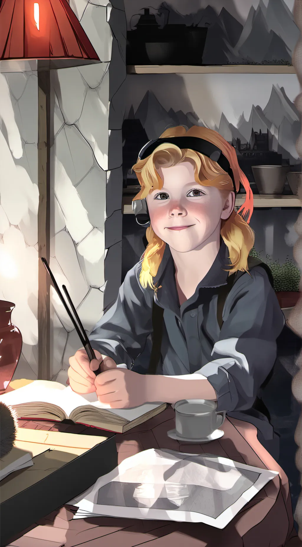 ai character: kamryn background