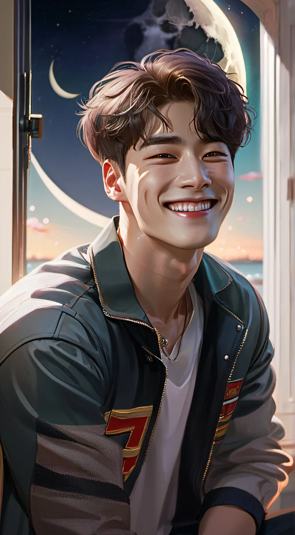 ai character: Moonbin background