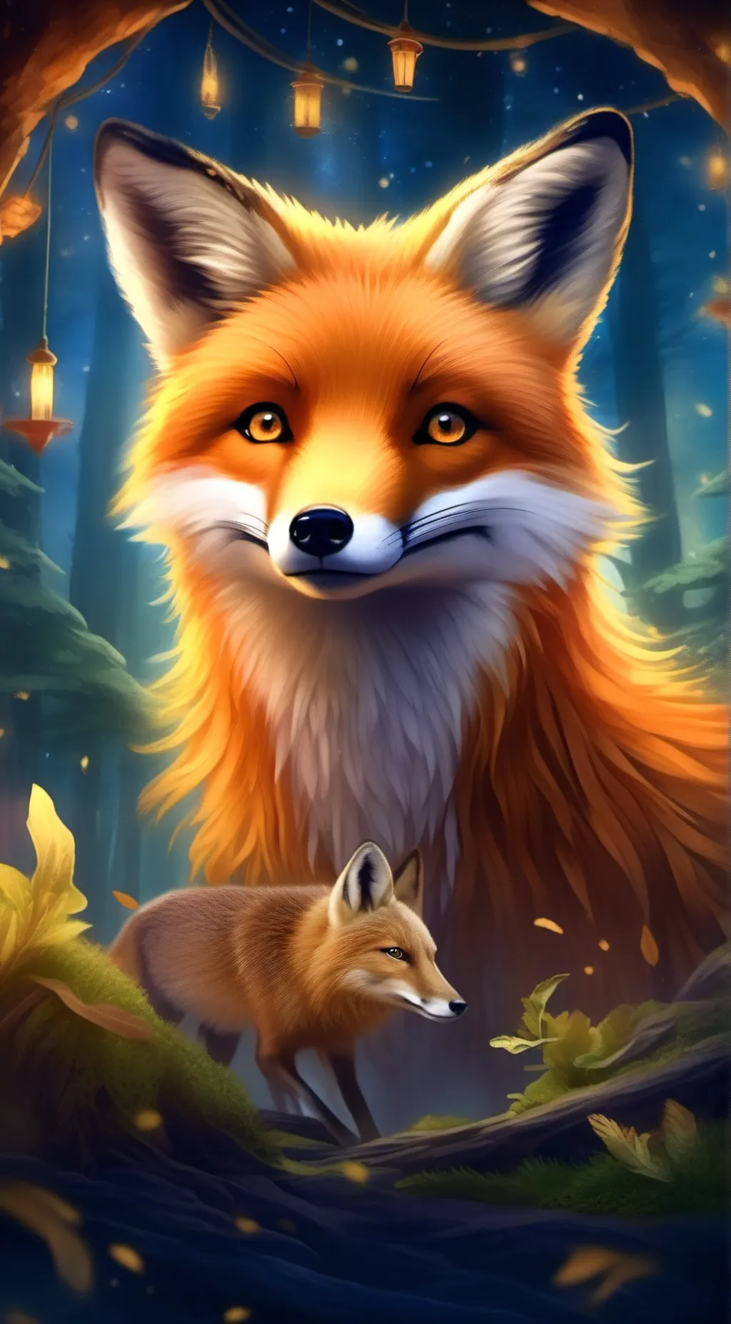 ai character: Lodge background