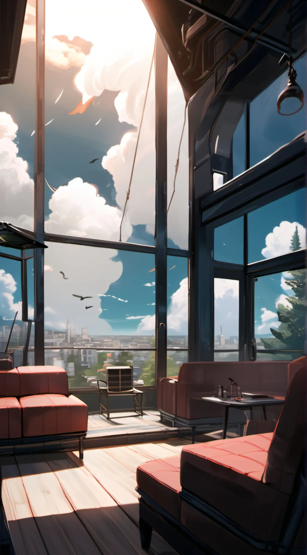 ai character: Ghost background