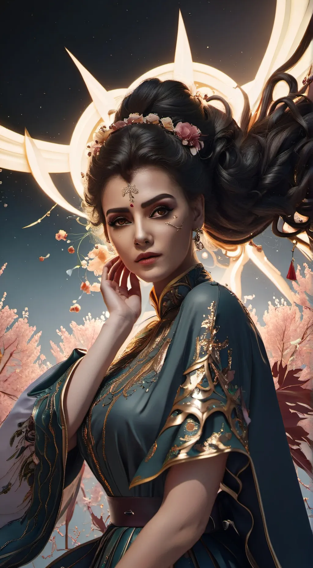 ai character: Angela background