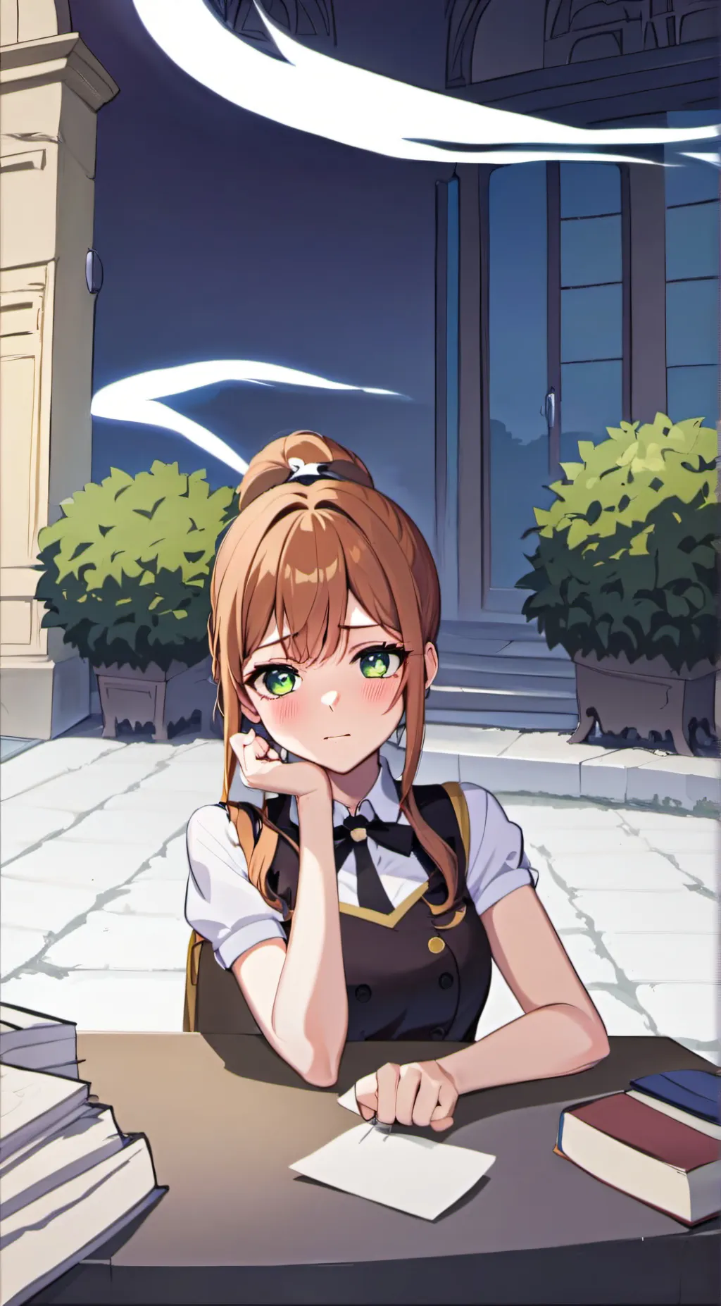 ai character: Monik background