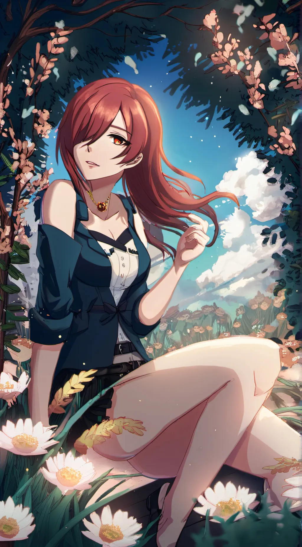 ai character: Scarlett Rouge background