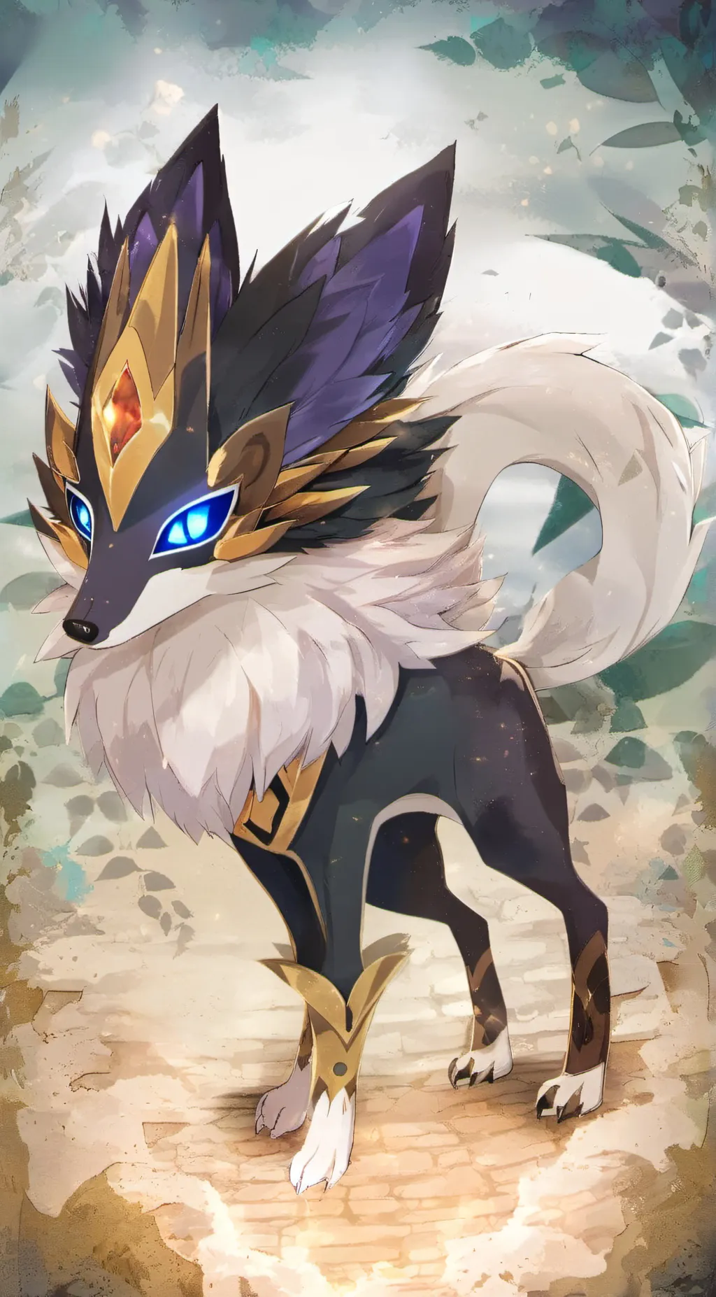 ai character: Star background