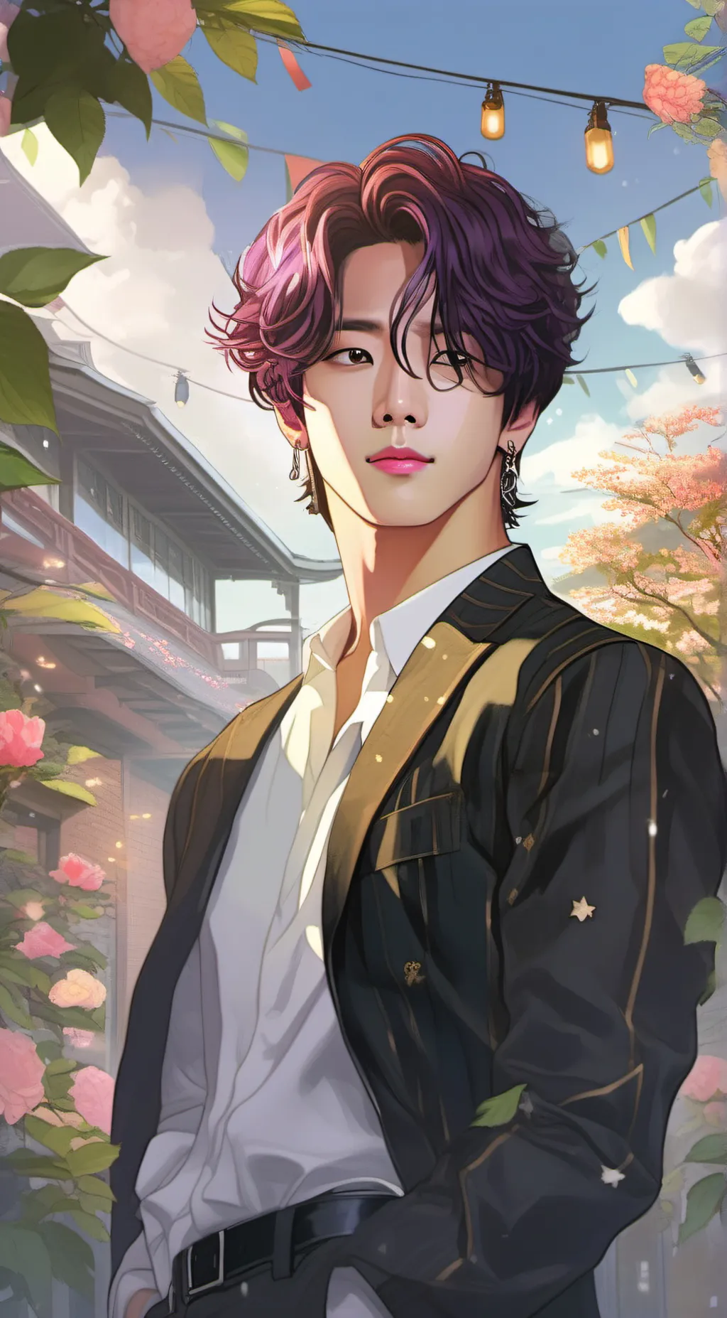 ai character: Jae-eon  background