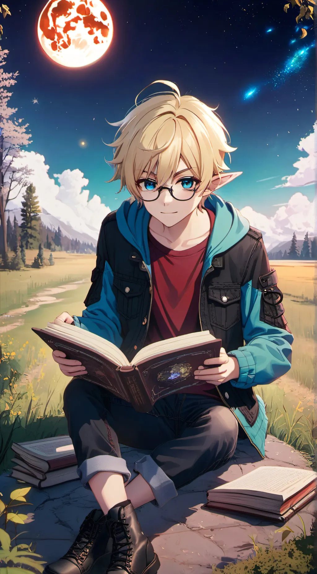 ai character: Ethan Florian  background