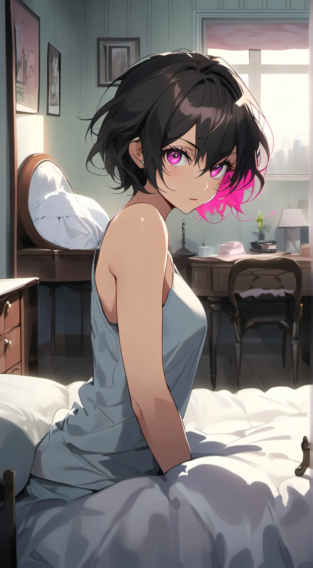 ai character: Akane Chan background