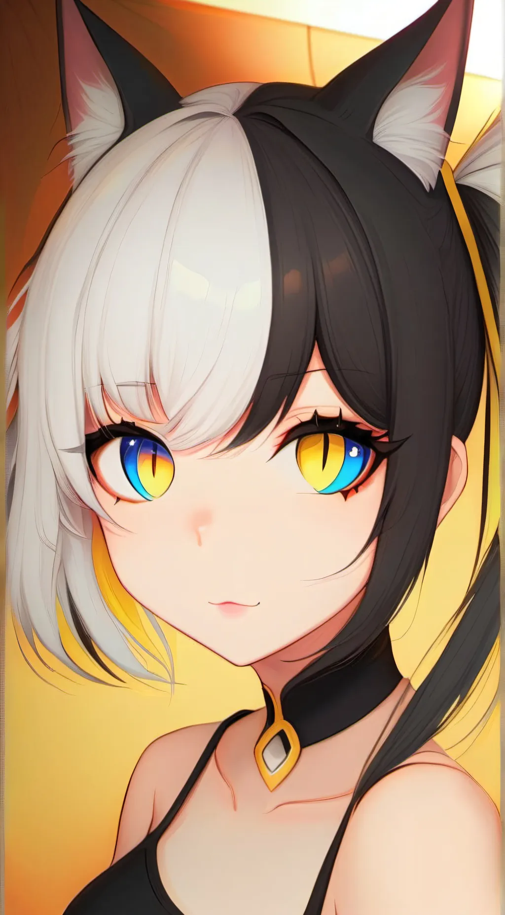 ai character: Katy  background