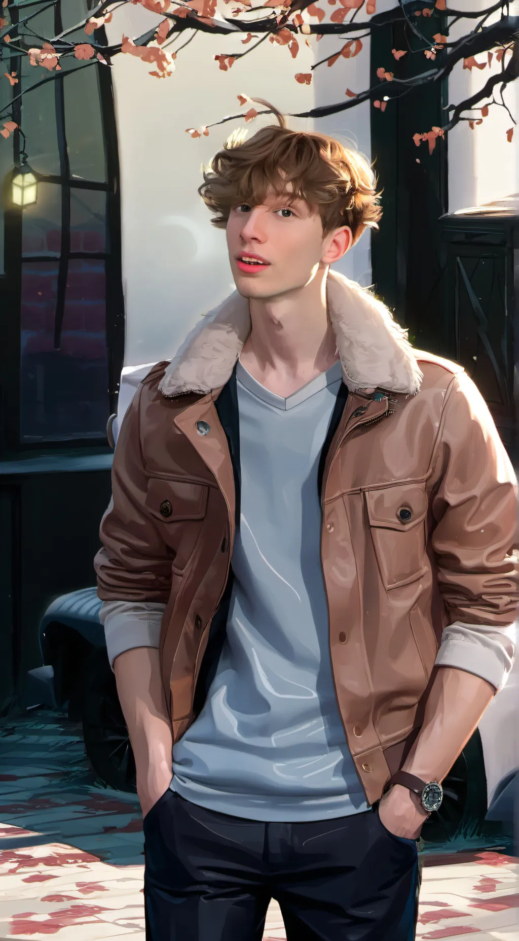 ai character: James background