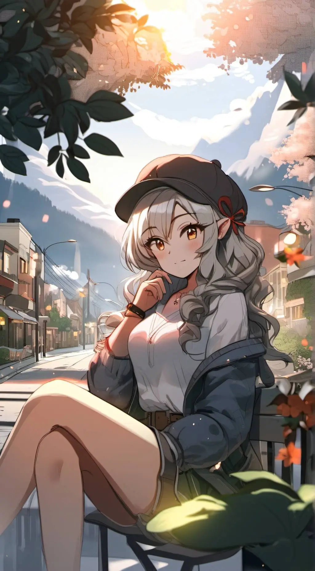 ai character: ✩★Araya★✩ background