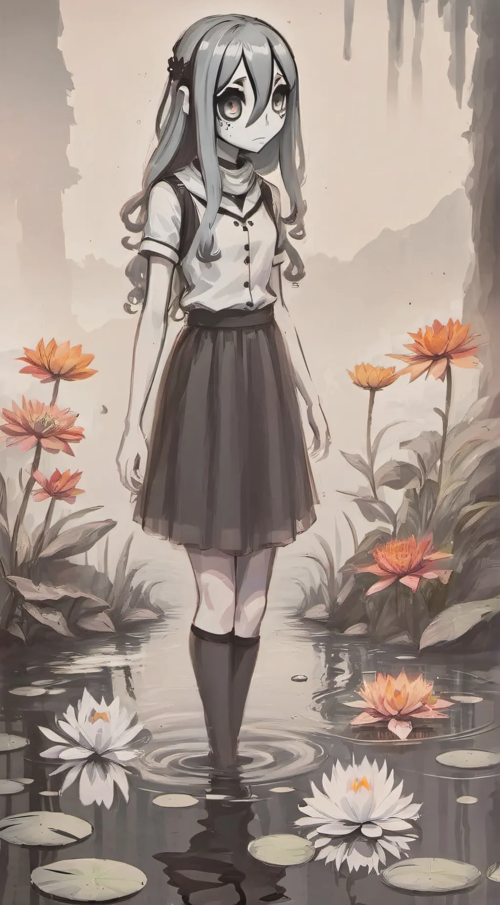 ai character: Lily background