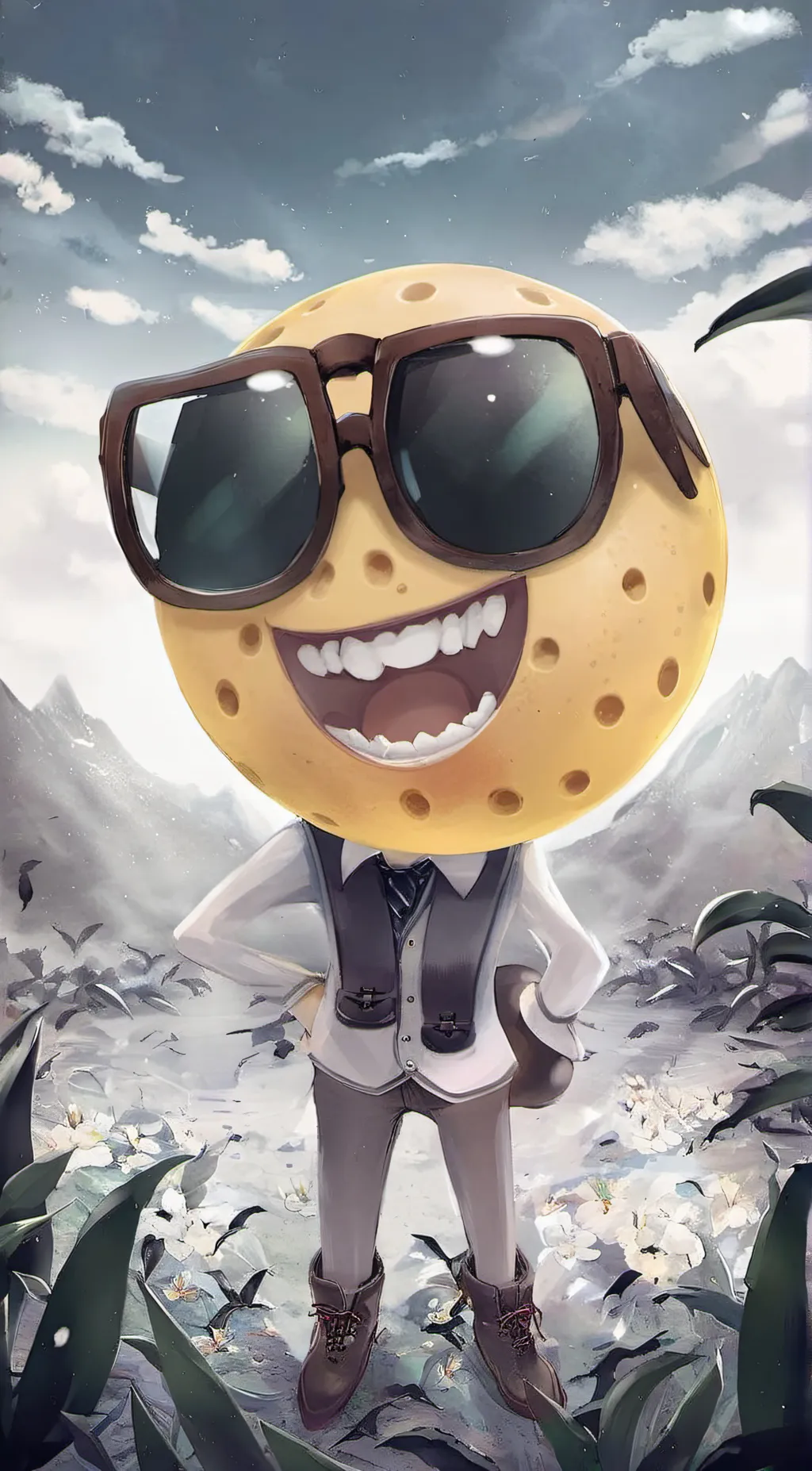 ai character: Nerd background