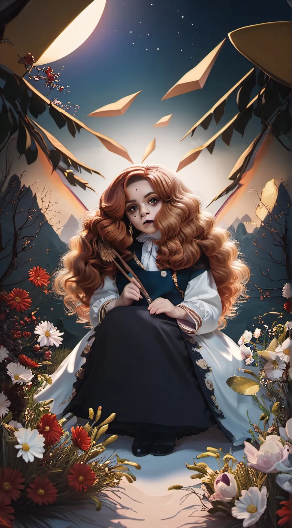 ai character: Jennifer  background