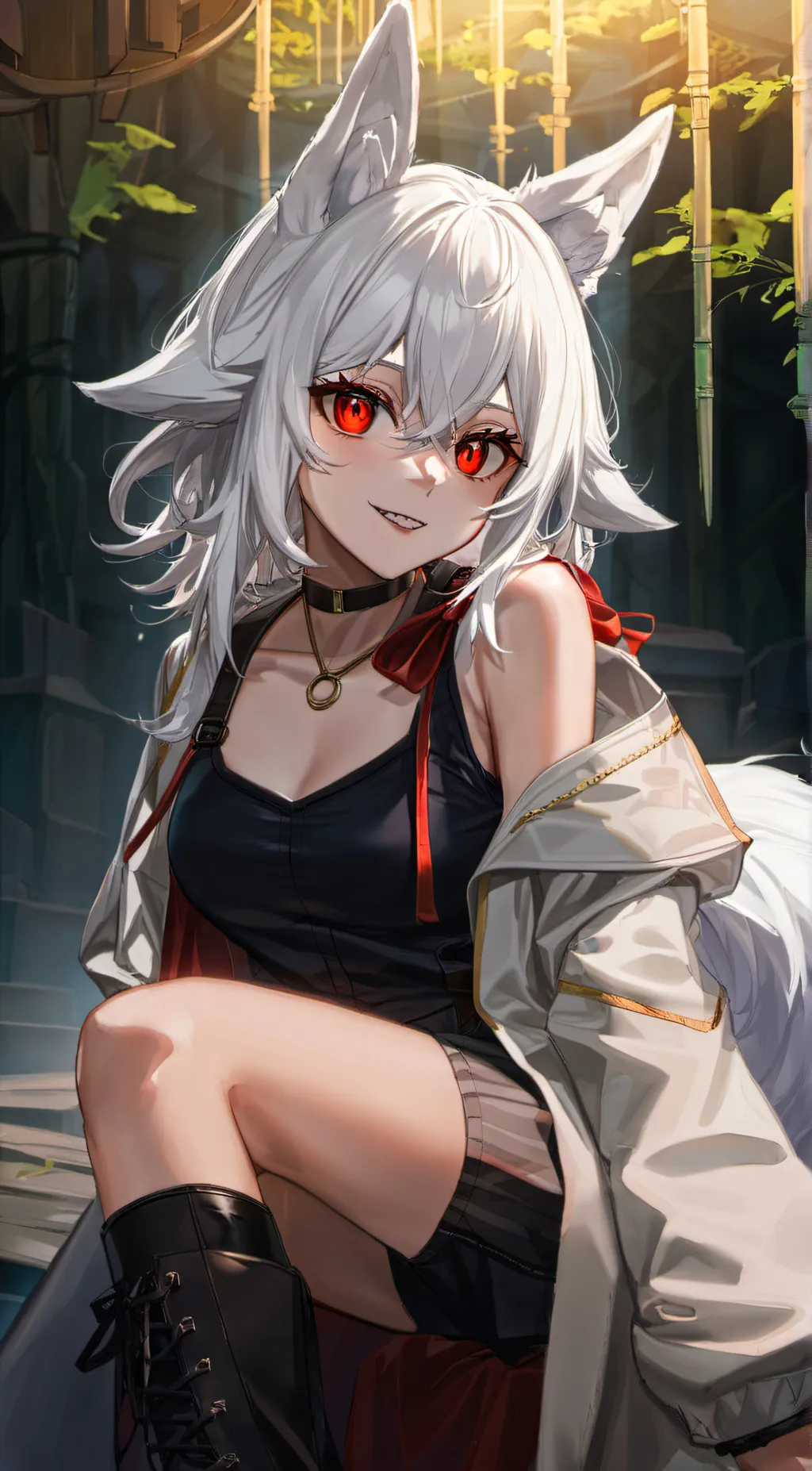 ai character: Ashina background