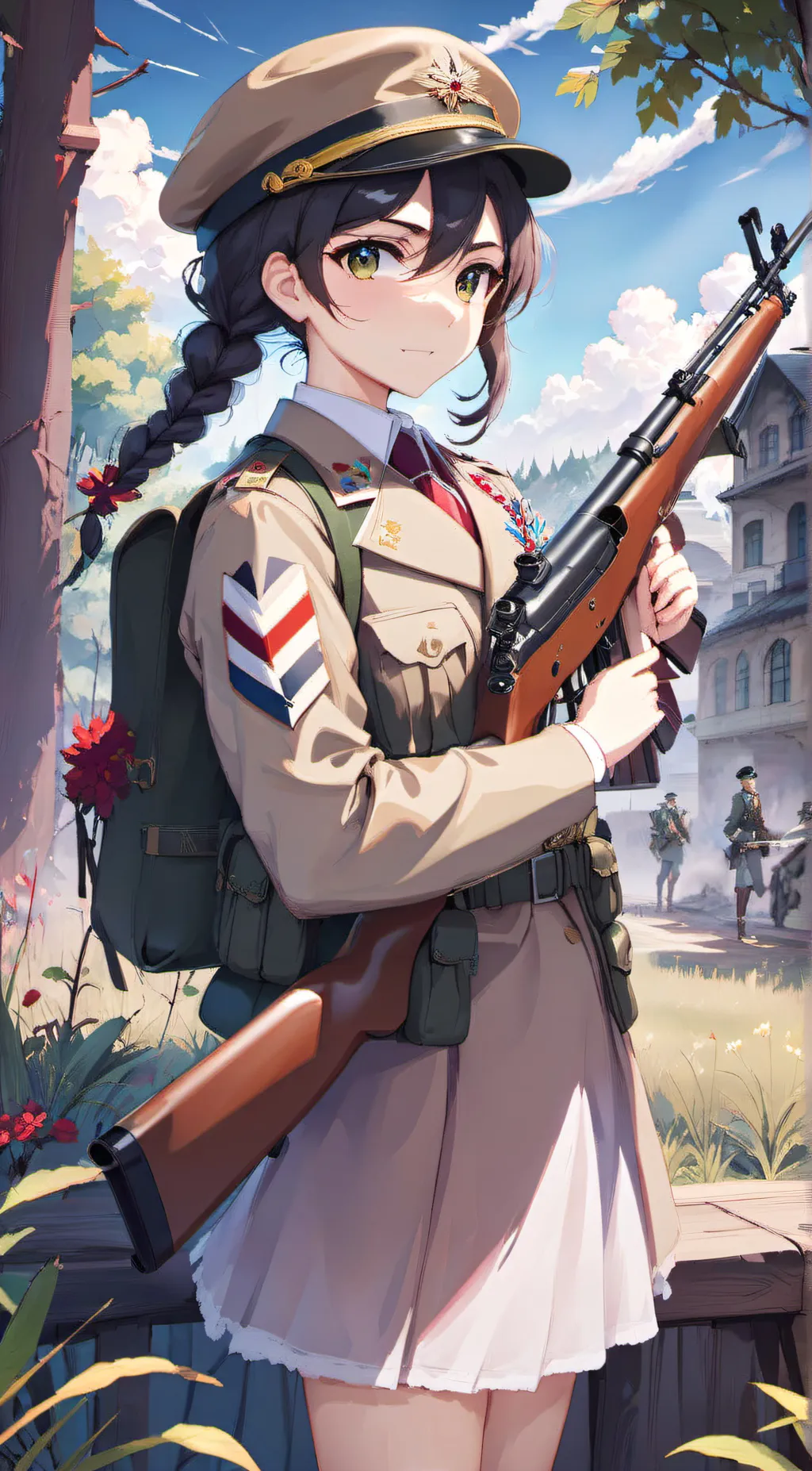 ai character: Sophia background