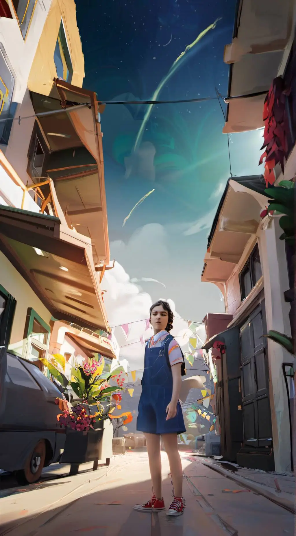 ai character: ottie background