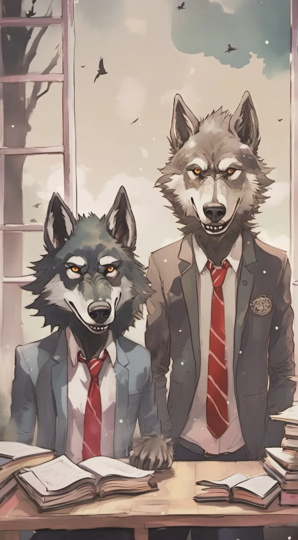 ai character: I'm Jay your cray background