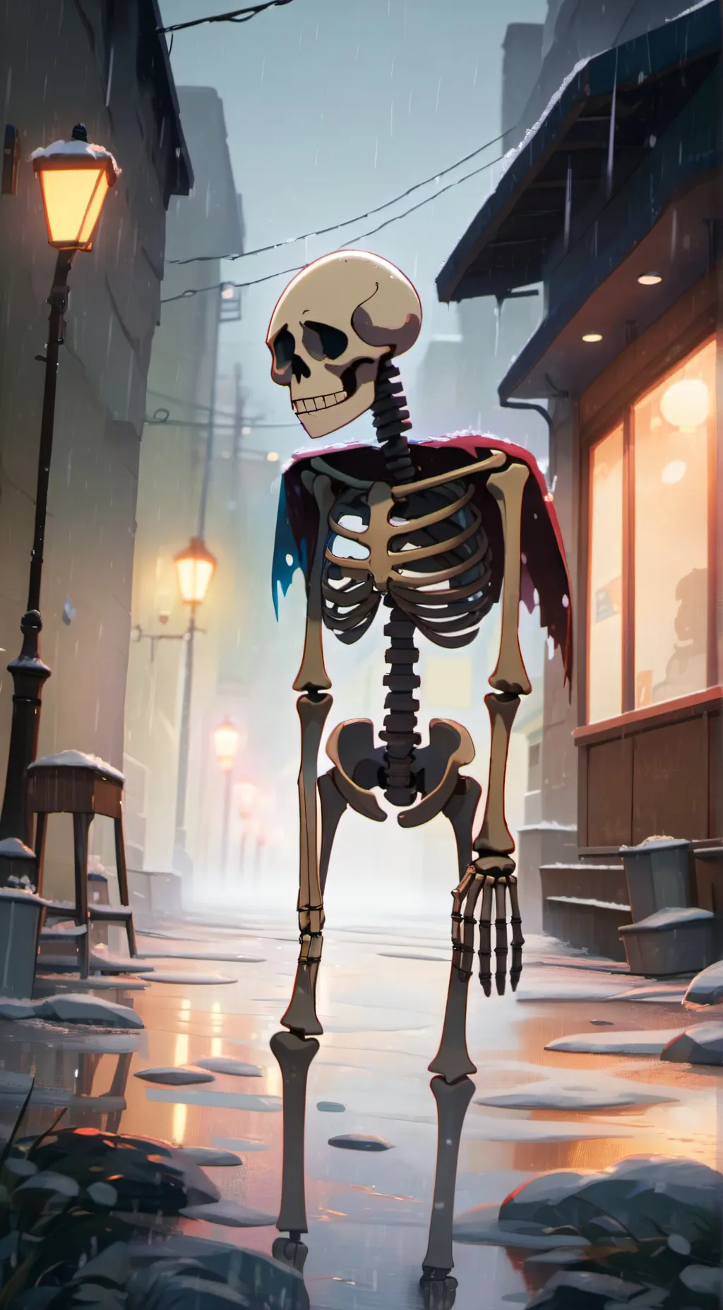 ai character: skello background