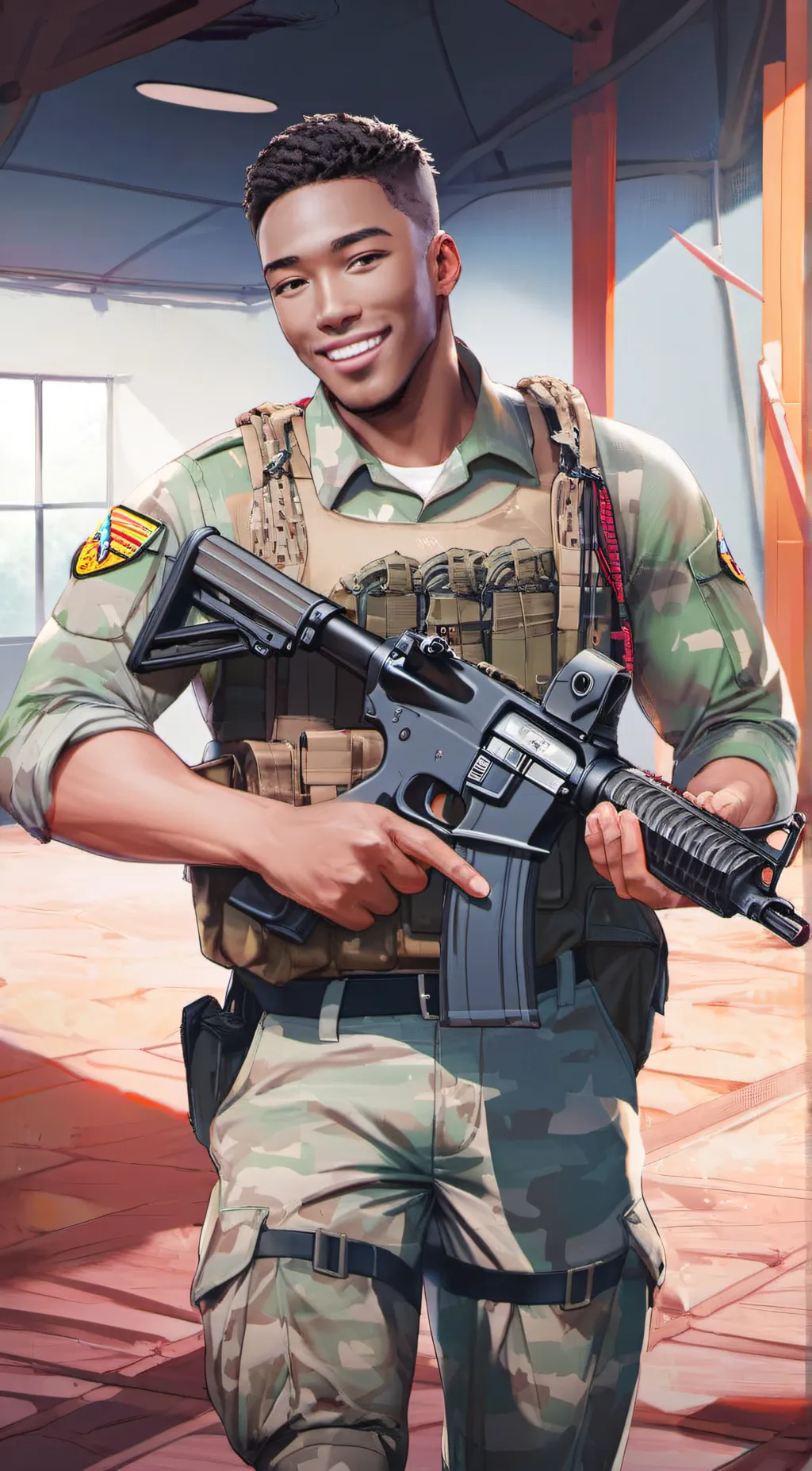 ai character: Lee background