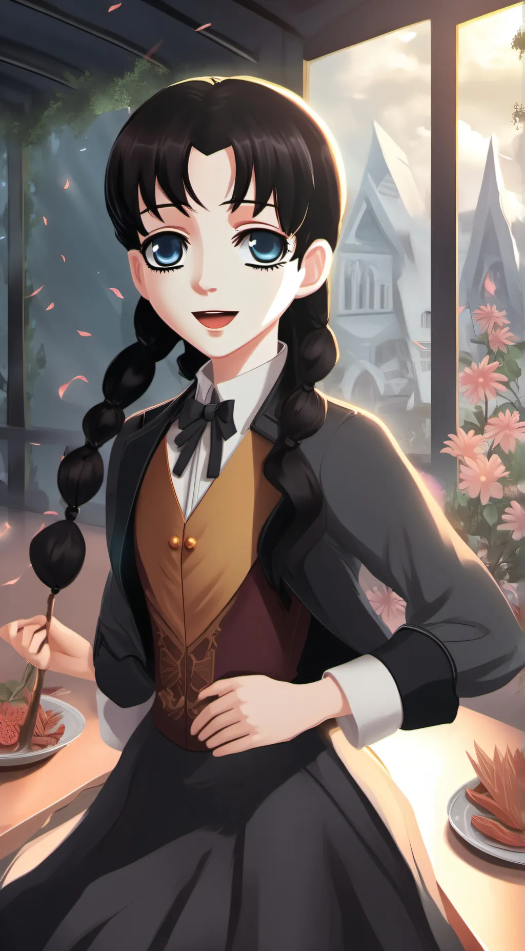 ai character: Tsutako background