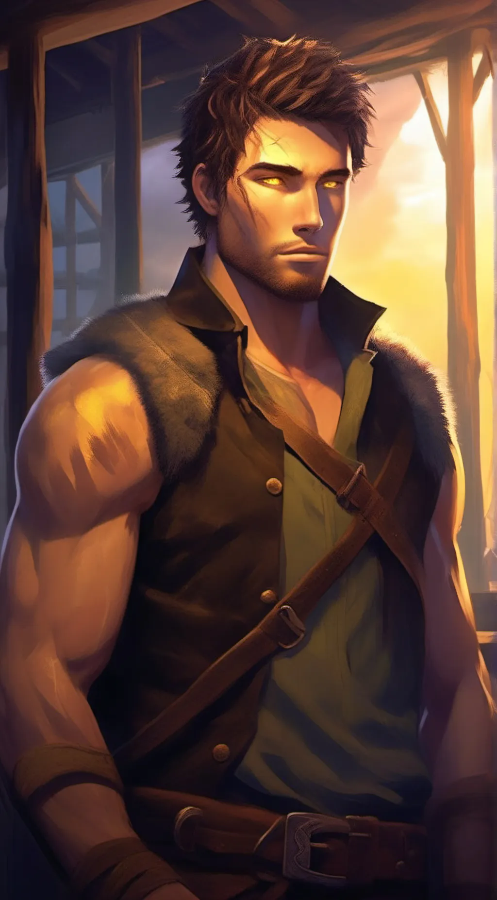 ai character: Bishop background