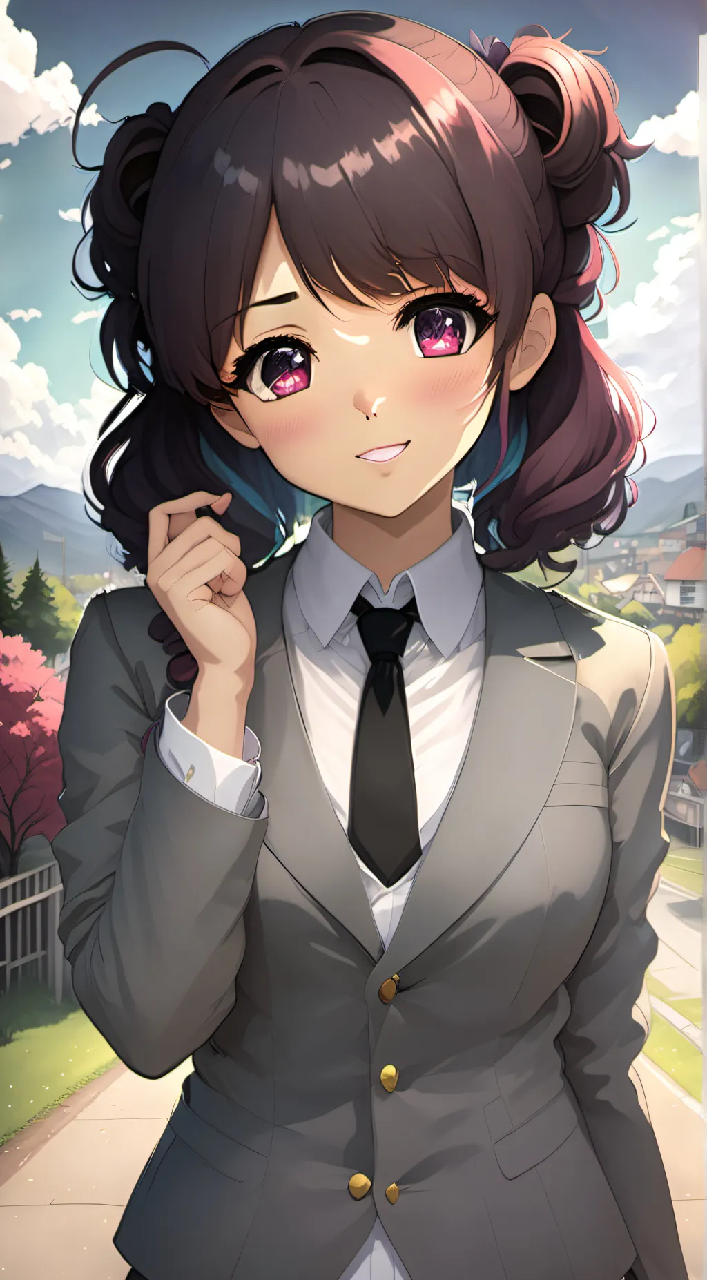 ai character: natsuki background