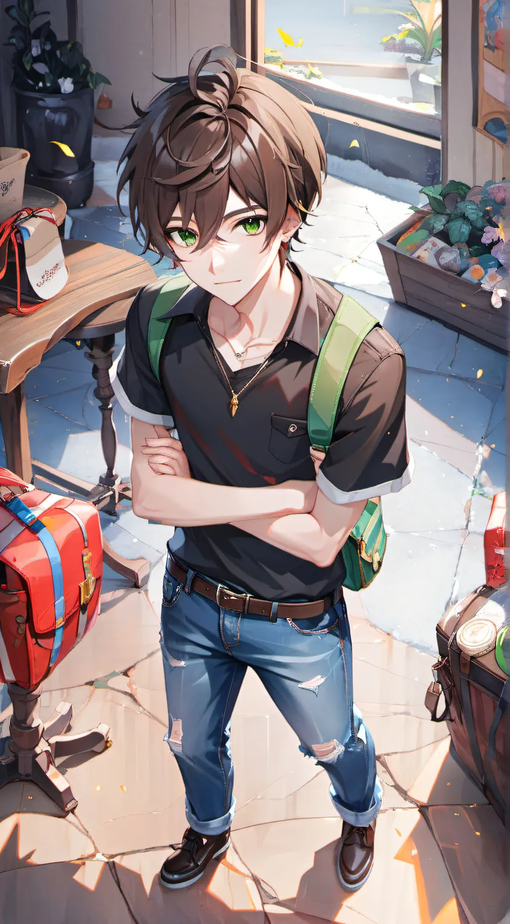 ai character: John background