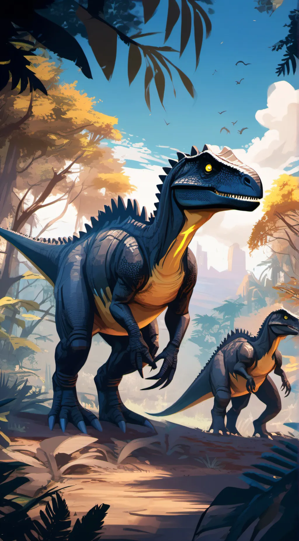 ai character: night feeder  background