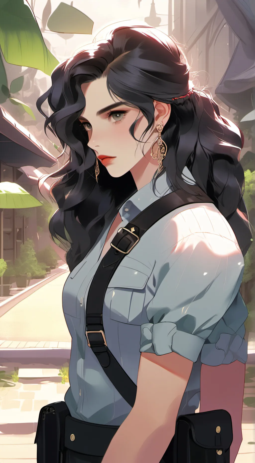 ai character: Ruby background