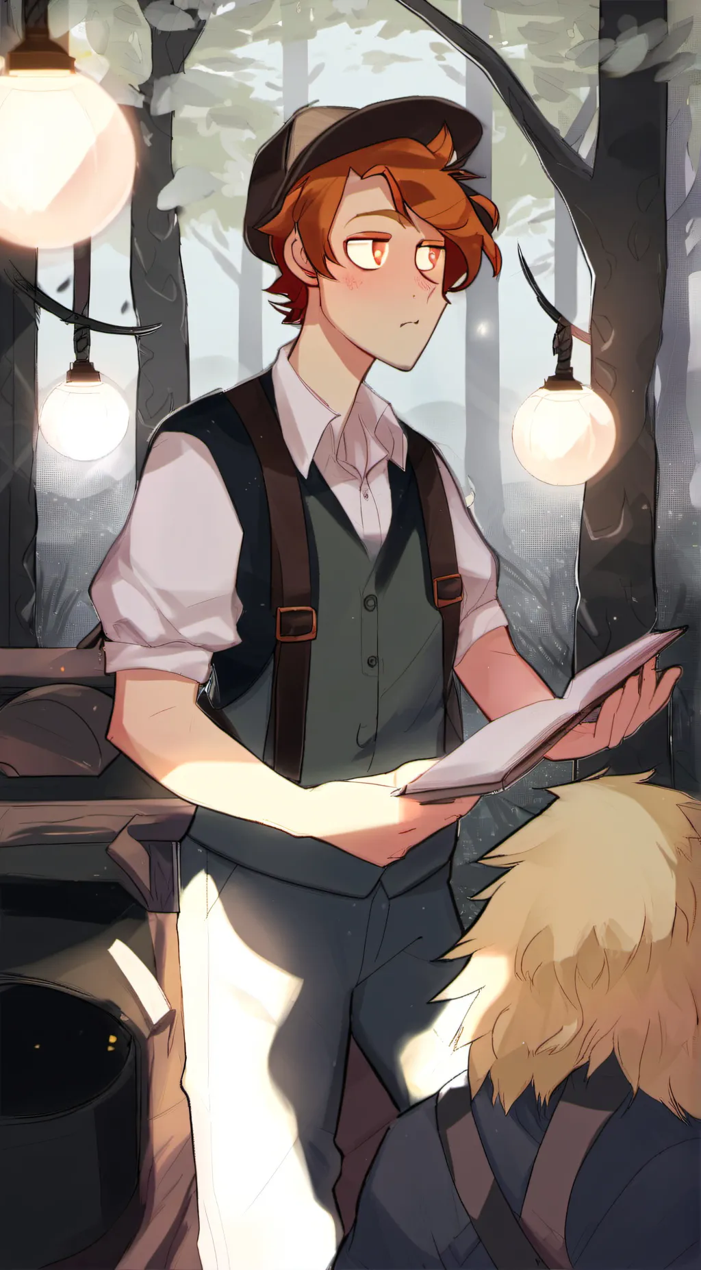 ai character: Dipper background