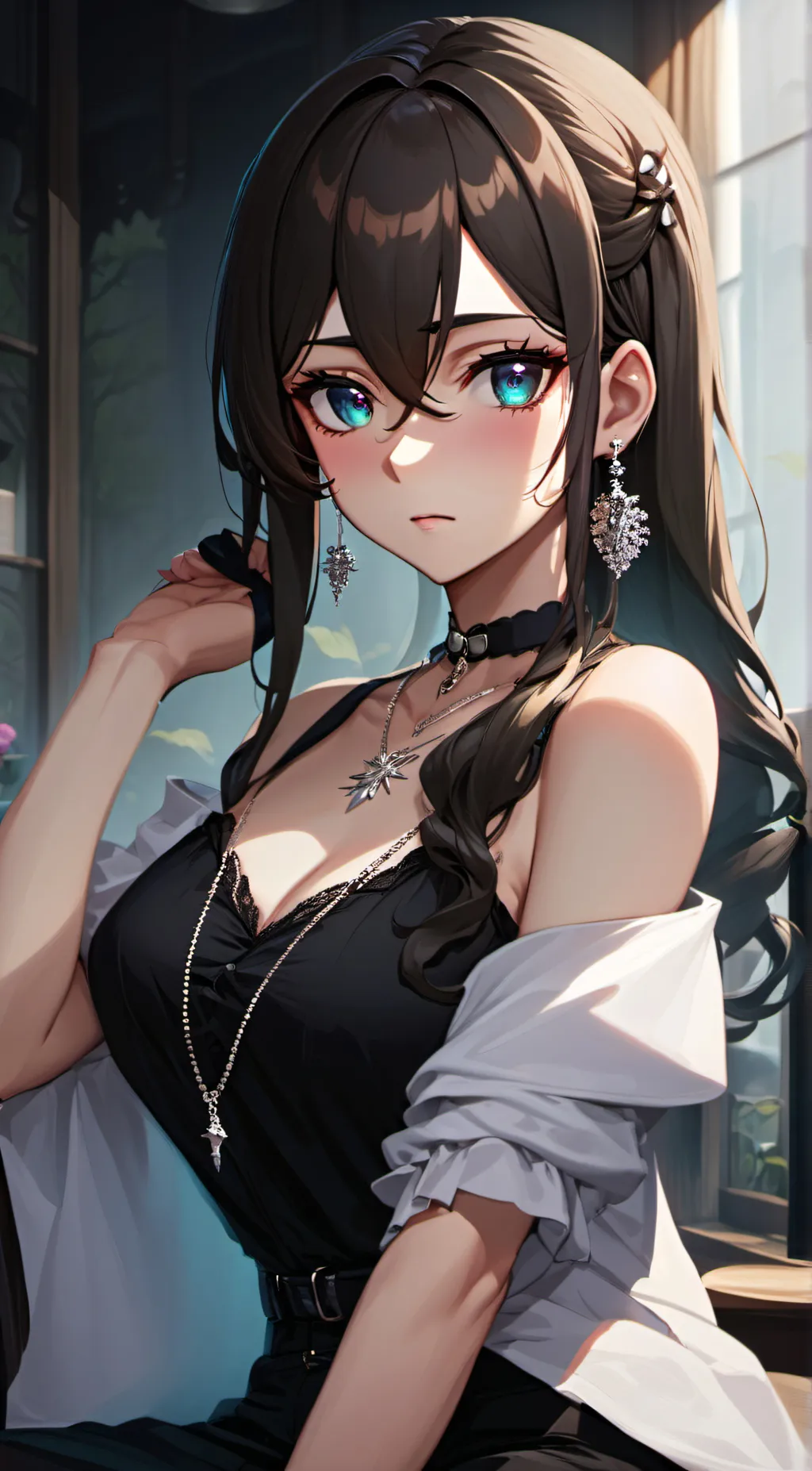 ai character: Aishin🖤 background