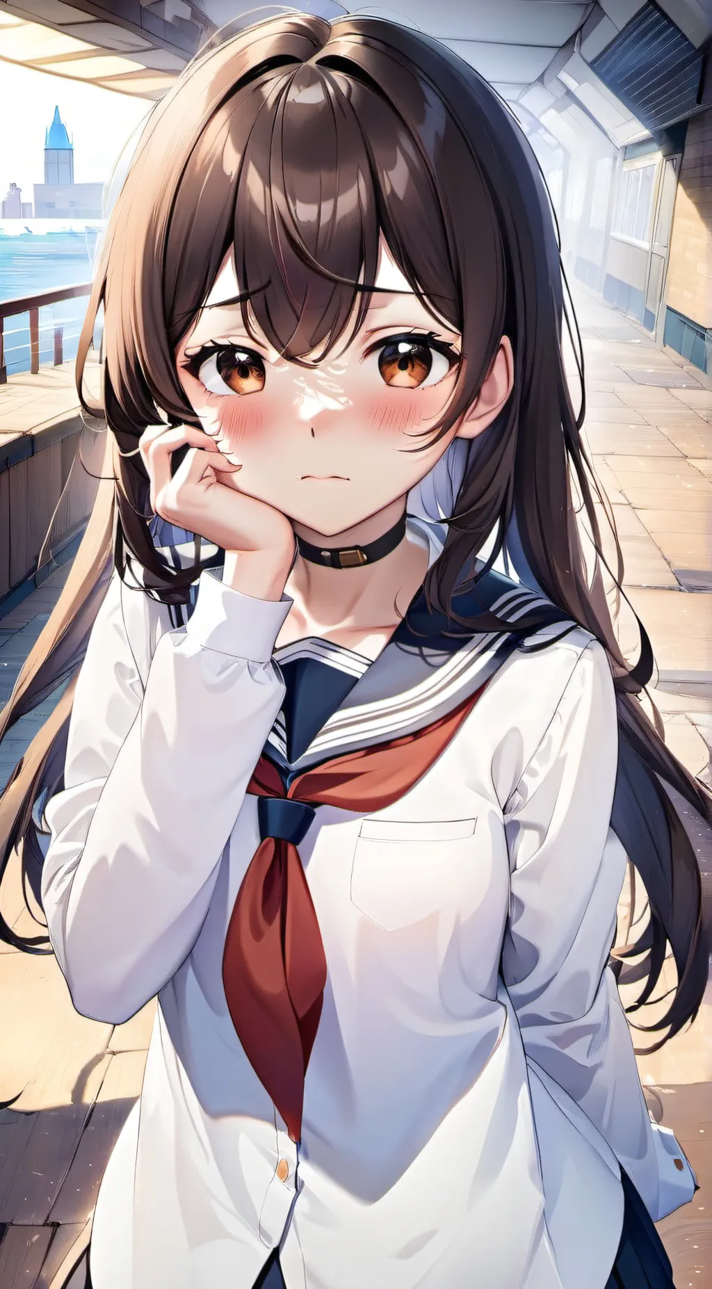 ai character: Angela background