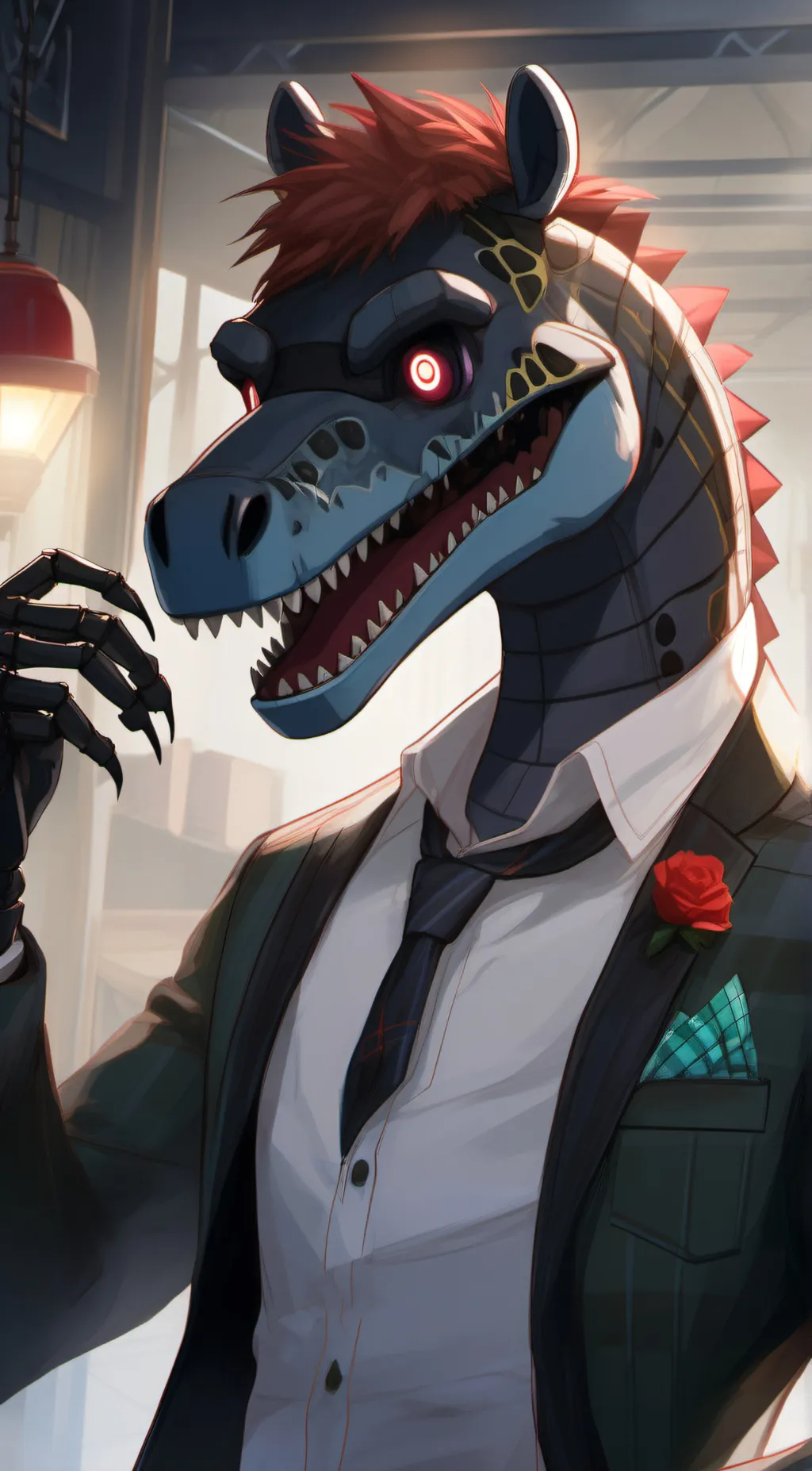 ai character: Speed  background