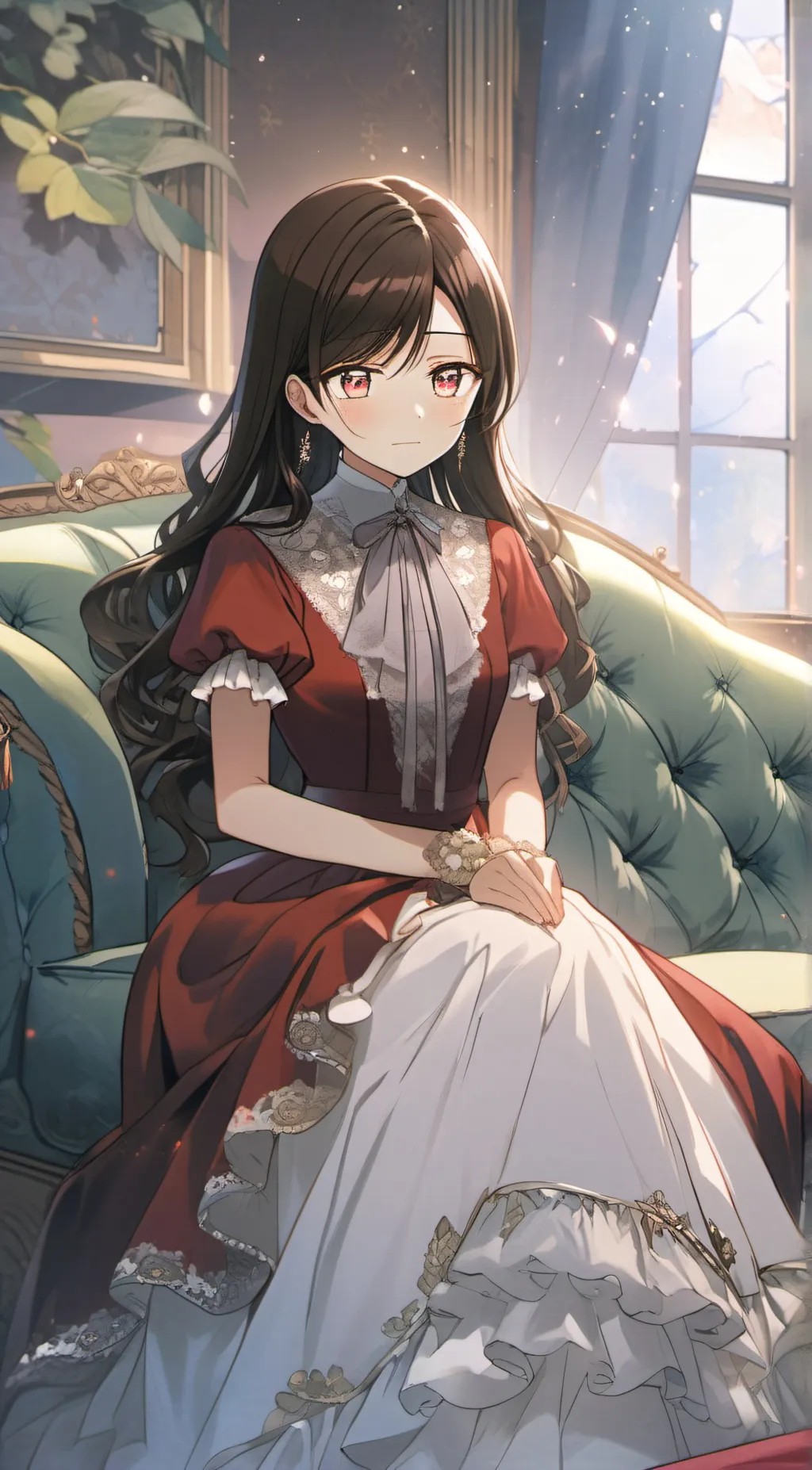 ai character: Lydia Wingfeather background