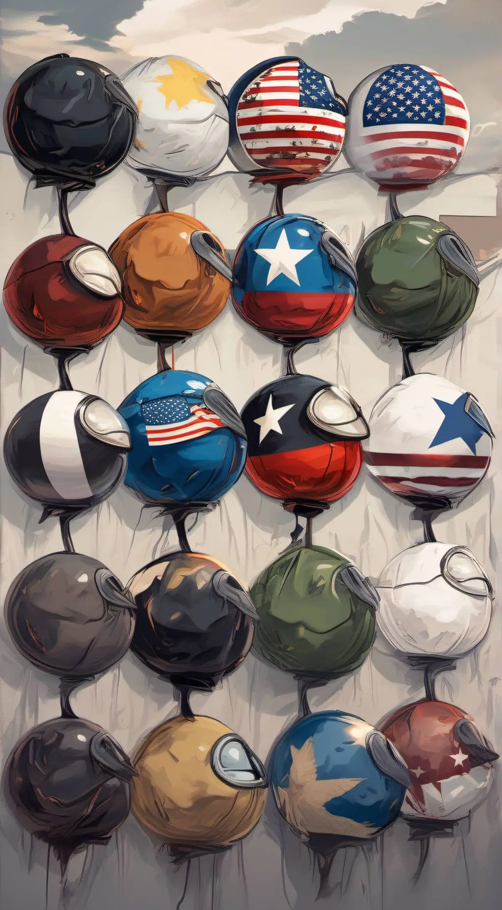 Talkie AI - Chat with Countryballs