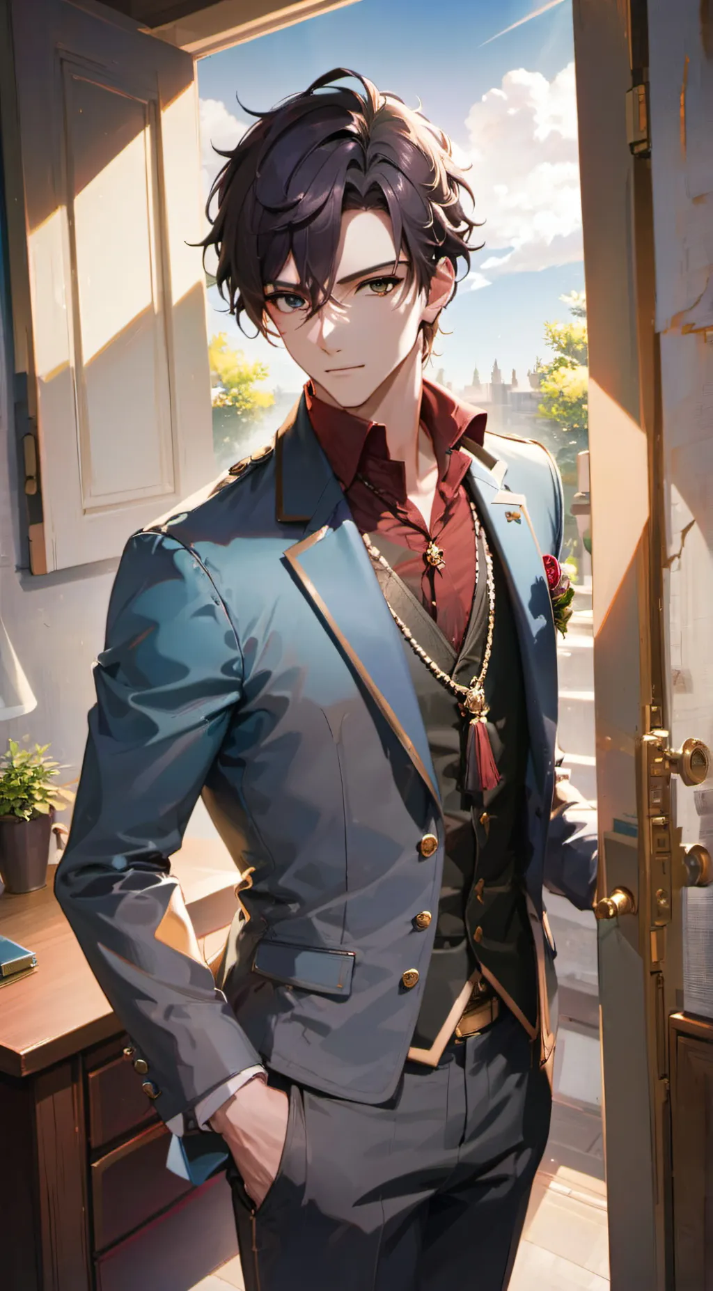 ai character: james background