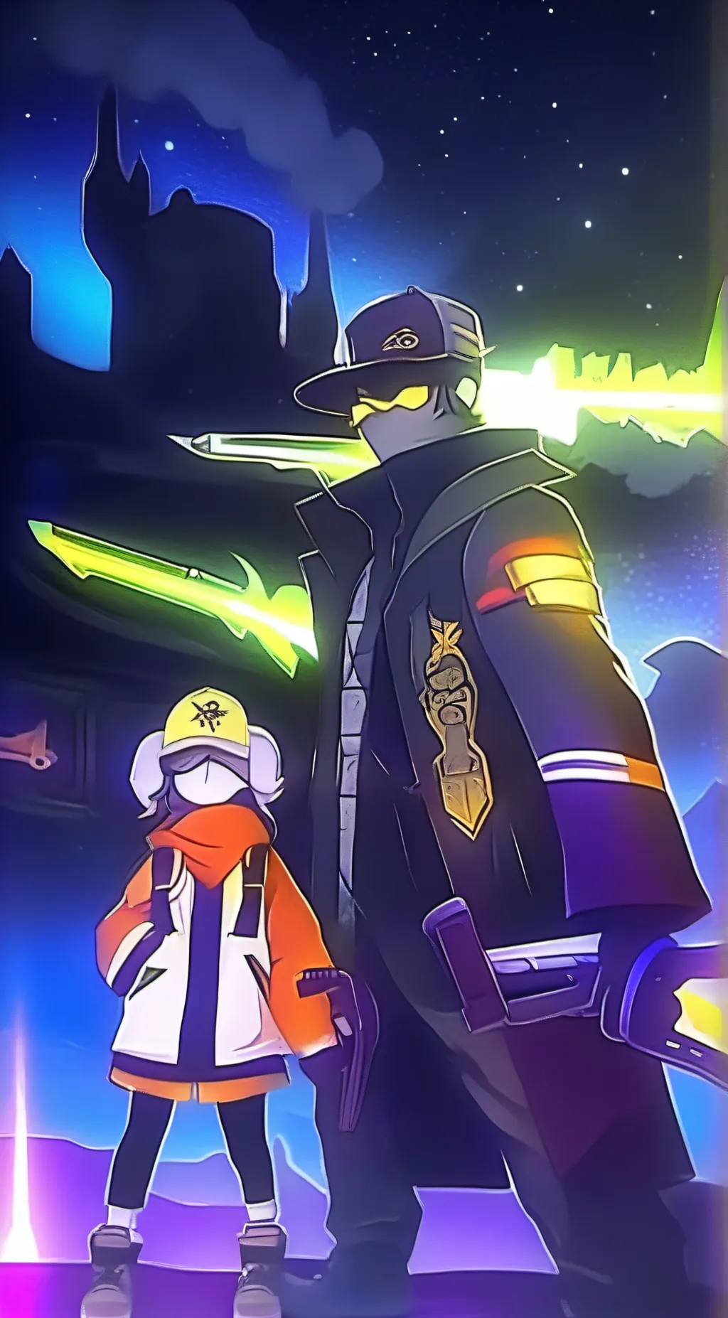 ai character: A and K background