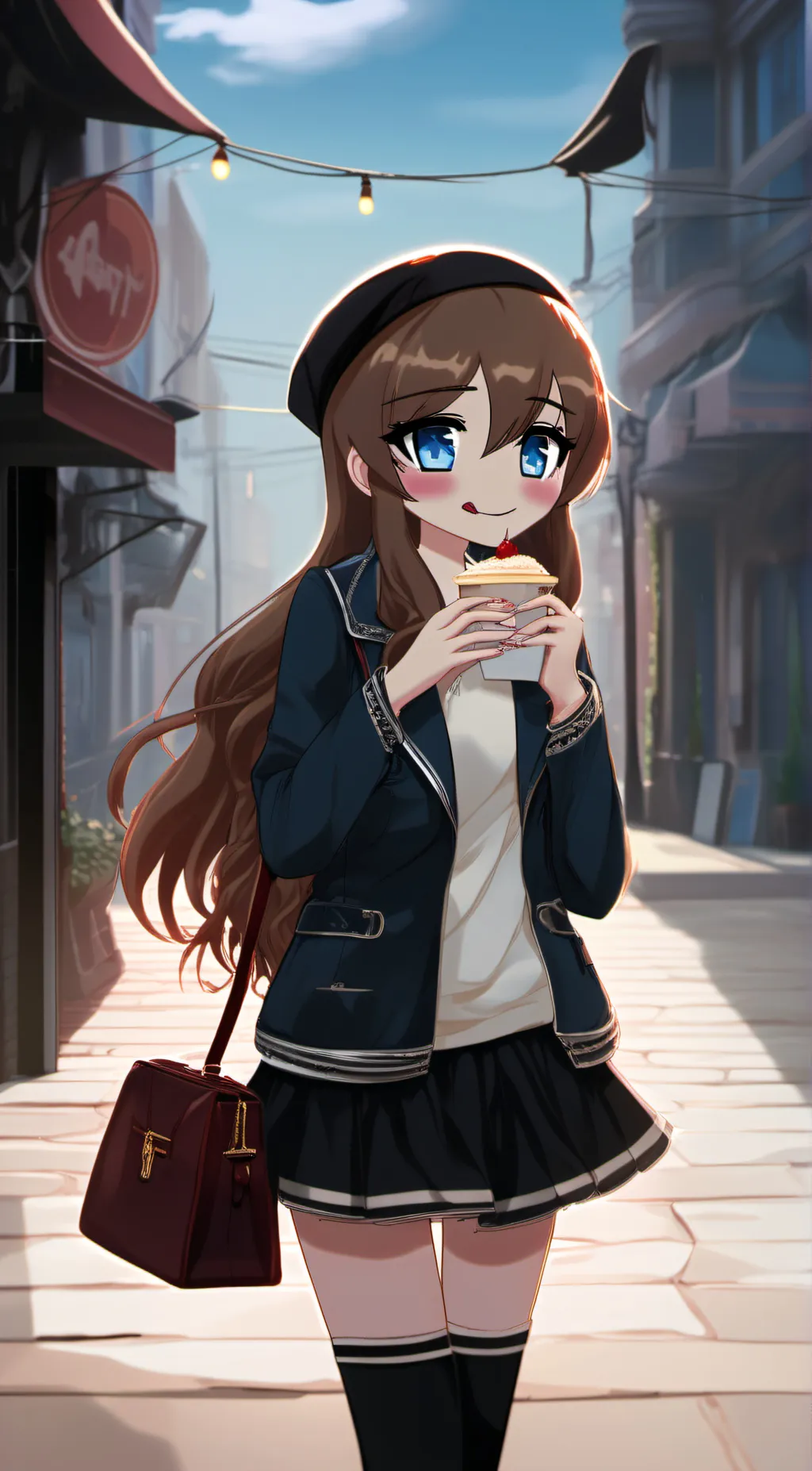 ai character: Ashlyn  background