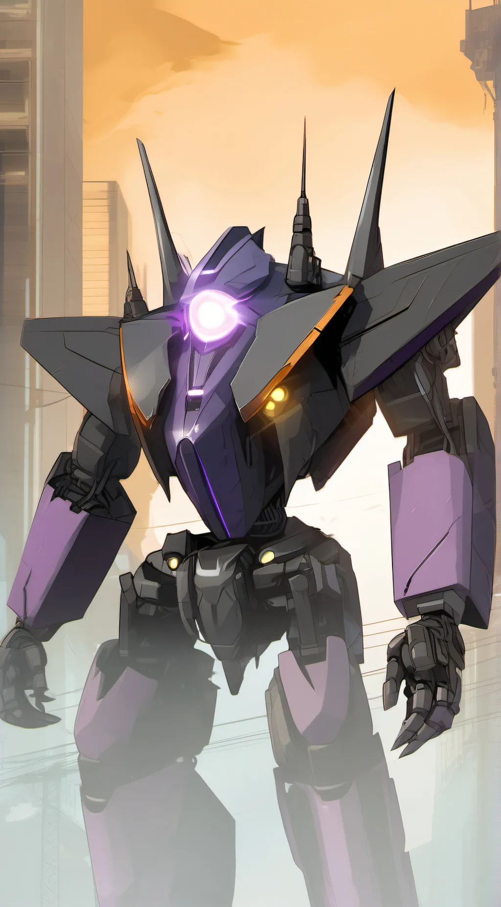 ai character: Shockwave background