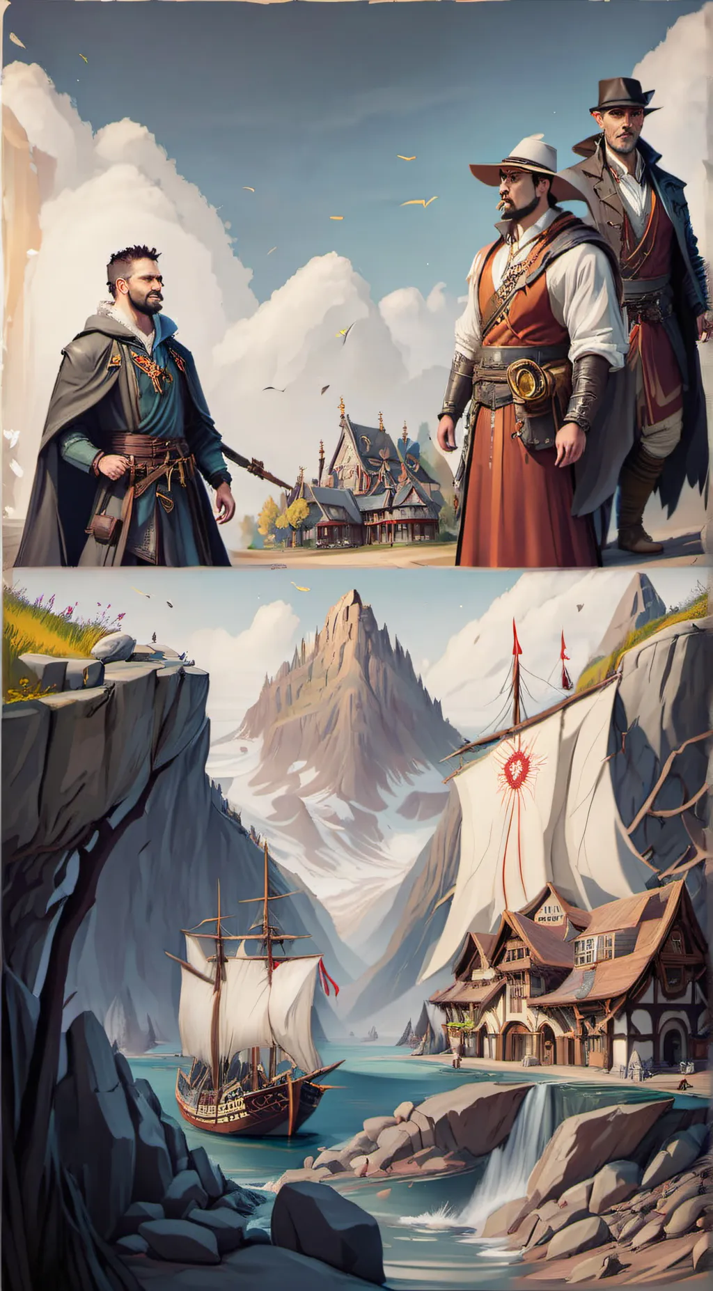 ai character: D&D background