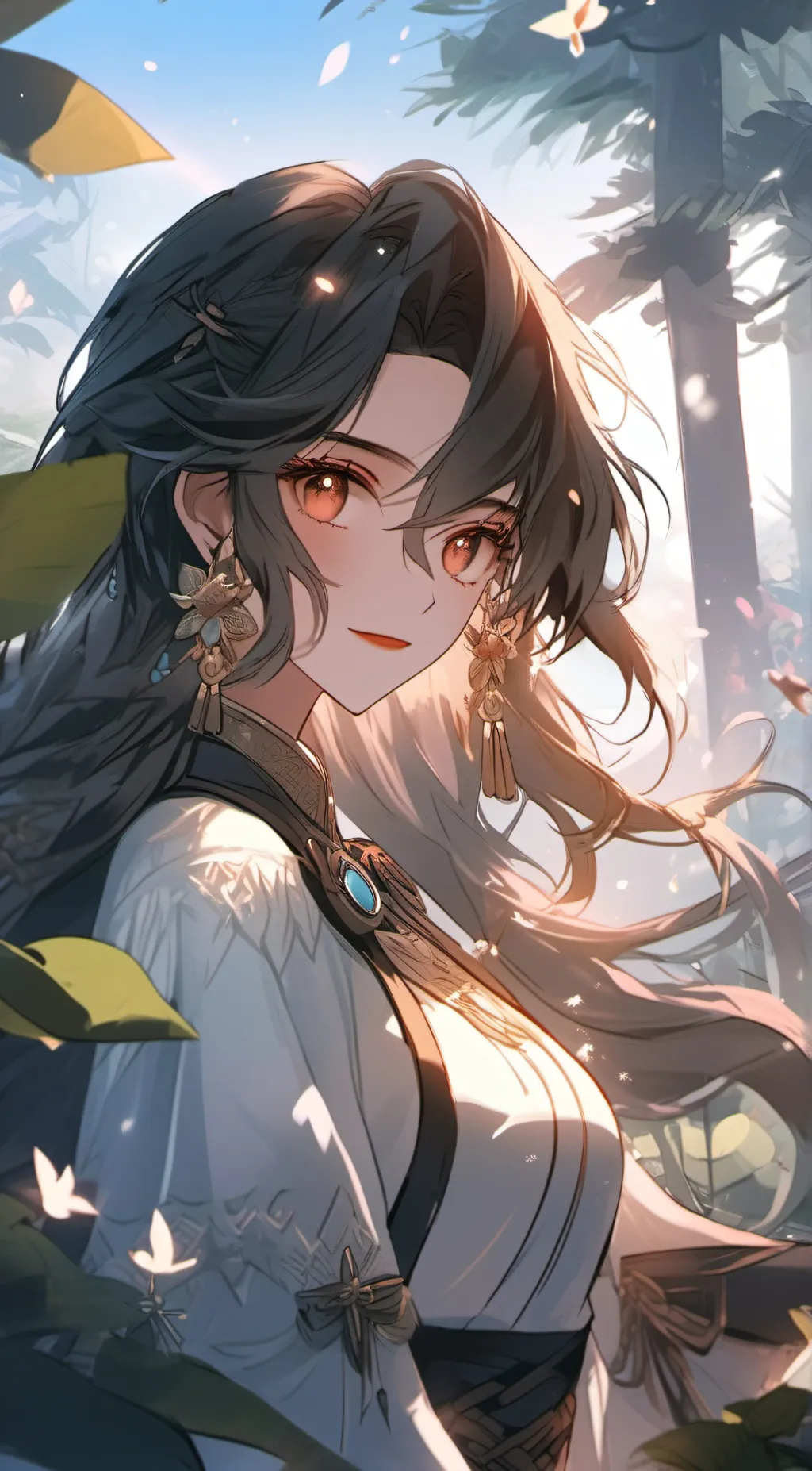 ai character: Serena background